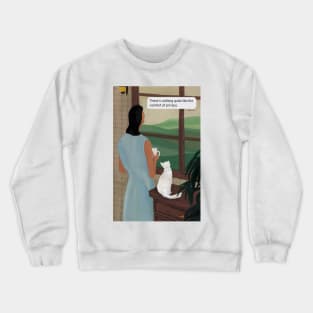 Comforting privacy Crewneck Sweatshirt